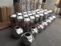 Stainless Steel Flower Pot Outdoor Patio Flower Case Outside Swing Fence Sales House Combined Flower Beds Piazza Square Flower Pool Flower Groove Customisation