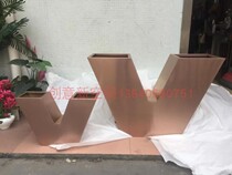 Stainless steel Home Accessories Dry Flower Floral Flower barrel flowers decorated with iron barrel Iron Barrel Flower Pots iron art Customized