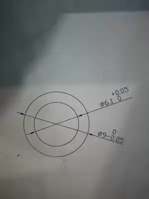 Outer diameter 9*6 1 inner hole aluminum tube aluminum extrusion material