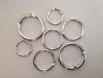 DIY jewelry Clothing bags Hardware accessories Accessories Metal ring Large spring ring bag with ring buckle Ring buckle