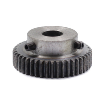 1 die with step gear boss gear metal motor spur gear 31 teeth to 120 teeth standard hole screw fixed
