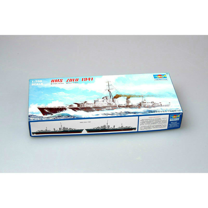 Henghui model small number hand 05758 1700 Britain's Zulu ethnic group destroyer 1941-Taobao