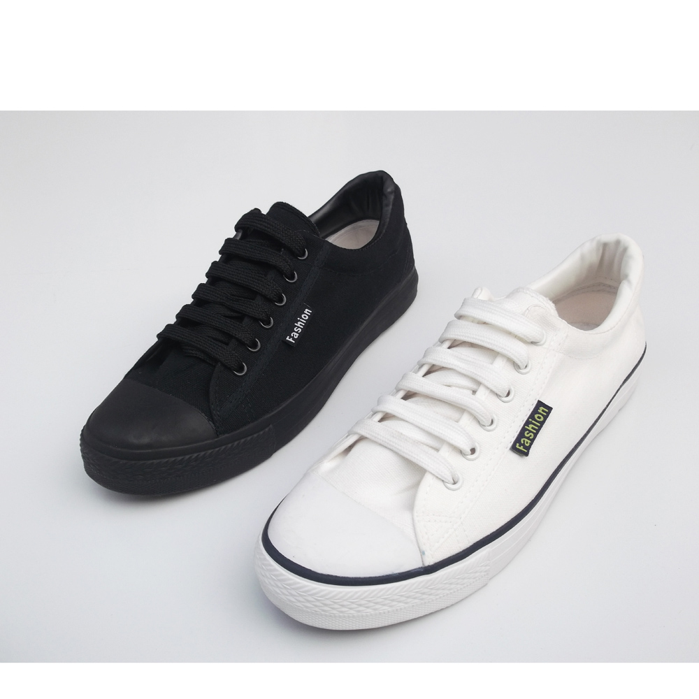 Double Star Shoes men and women Identical Black White Sails Shoes Men Shoes Women Shoes Sneakers Special Big Age Casual Shoes