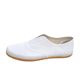 Double Star White Canvas Shoes Tendon Bottom Solid Color Slip-On Elastic Mouth Unisex ເກີບສຸຂະອະນາໄມ Lazy ເກີບກິລາ