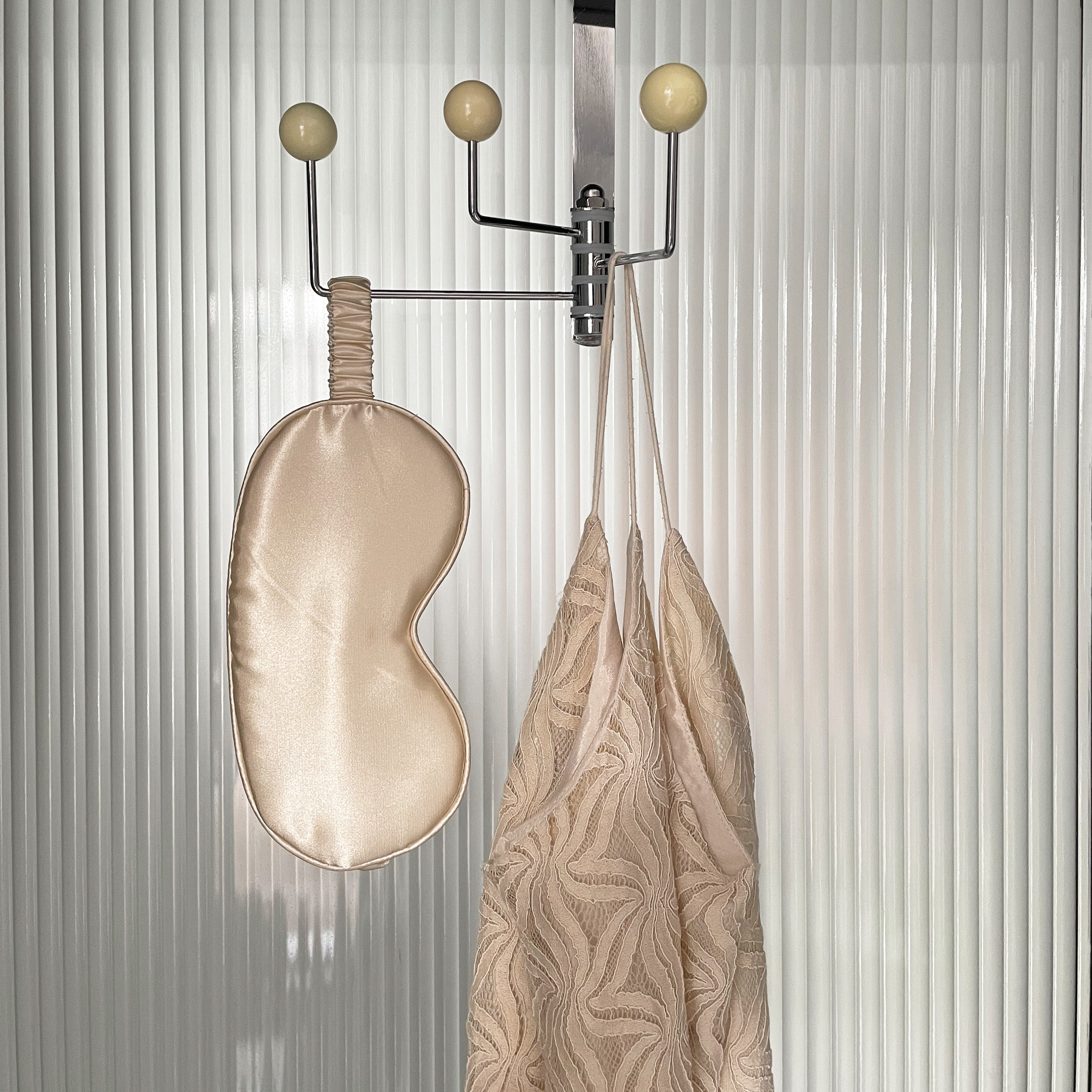 Tree's island Tree retro round Ball creative hook Decorative Cloister bedroom INS door No marks free to punch small crowd-Taobao