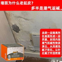 Weatherproof wall wet skin return alkali isolation waterproof sealing agent repair wall with primer