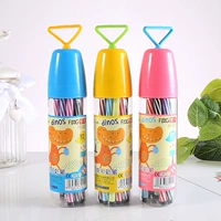 Динозавр, акварель, мелки, 12 цветов