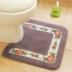 Phòng tắm thảm thấm chống trượt thảm sàn nhà vệ sinh nhà vệ sinh nhà vệ sinh nhà vệ sinh mat thảm hình chữ U không thấm nước - Thảm sàn Thảm sàn
