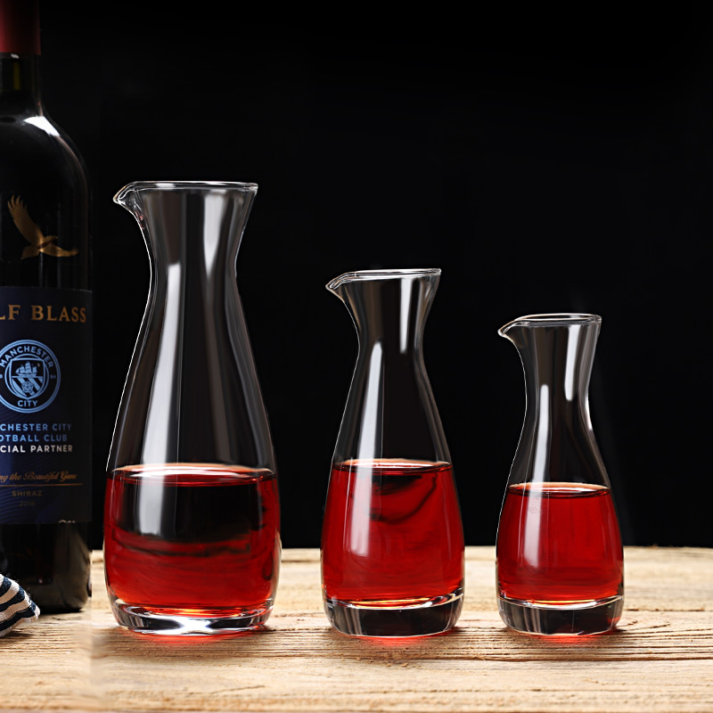 European-style glass wine dispenser white wine pisser home clear jug without untied decanter glass wine hip jug