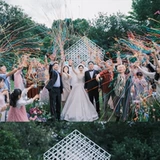 Брошенные вручную ленты, букеты, вечеринки по случаю дня рождения, свадьбы, конфетти из паучьего шелка, не требующие очистки, реквизит волшебной атмосферы