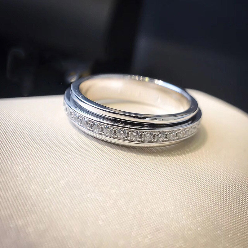 Bague Femme en Alliage argent plaque plaque or - Ref 3087195 Image 15