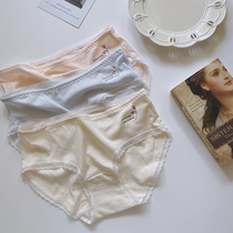 Strange Uncle (Clean and Simple) Modal breathable thin cotton low waist girly underwear breifs