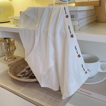 Strange uncle (smooth nude fabric) simple pure color low waist one piece breifs girl underwear