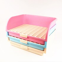 Rabbit Little Disciples Big Rabbit Toilet Pet Rabbit supplies Extra Large anti-spray urine Toilet Urine Basin bedpan