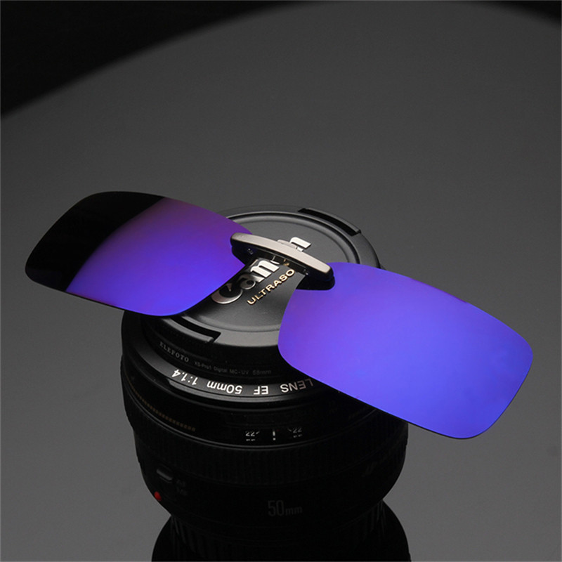 Aluminum magnesium clamp sunglasses metal plate glasses dedicated myopia clip small lamps polarized sunglasses ultra-light side