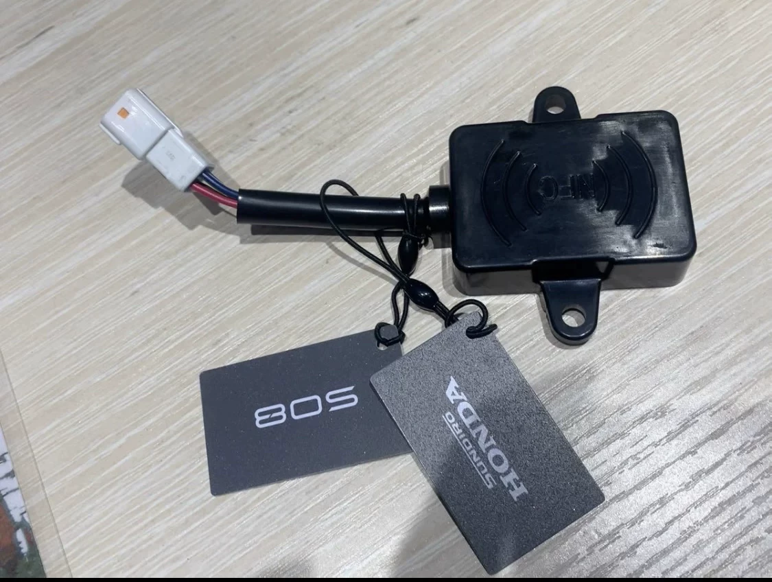 S08, электромобиль, карты с аксессуарами, NFC