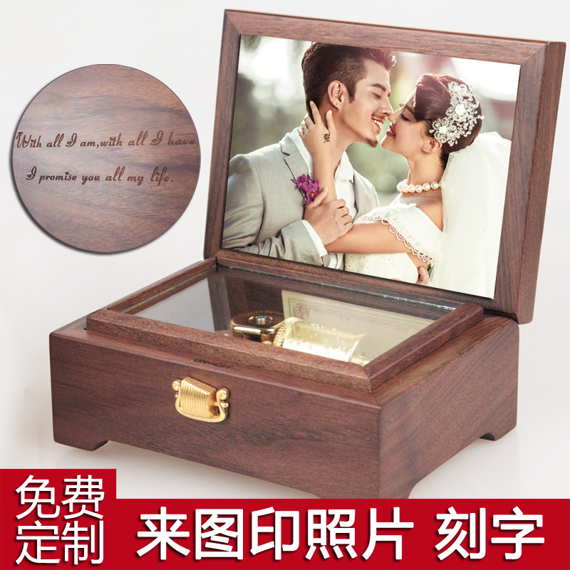 23 Song Sankyo Japanese Music Box Thousand Kuo - hun Eight - Sound Box Sky City Valentine's Day Gift Gift