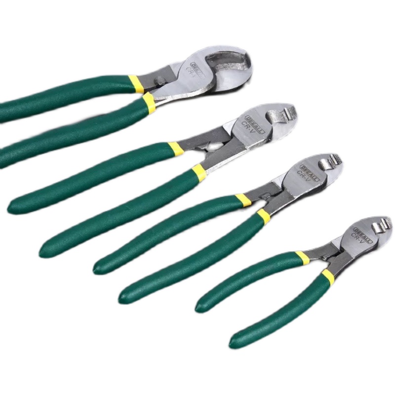 Five Gold Tools Cable Cut Wire Scissors Electric Tour Pliers Electrician Tangent Wire Breaking Pliers Manual 6 8 10 Inch Twisted Wire Pliers