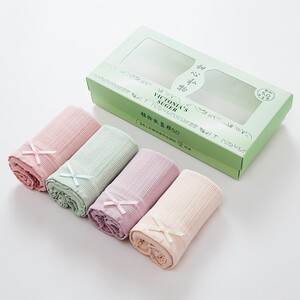 4条内裤女抗菌板蓝根5.0润肤裤