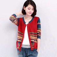 Весенний трикотажный свитер, кардиган, тонкая осенняя короткая куртка, коллекция 2021, в корейском стиле