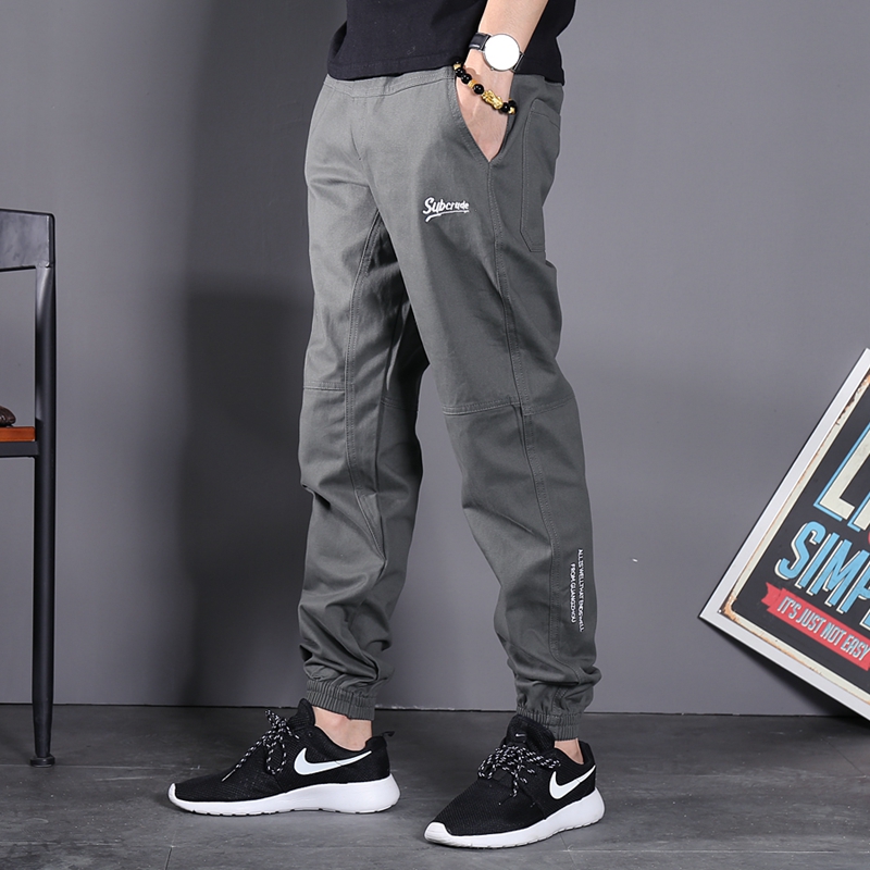 Hong Kong Chauffles Clothing Pants Casual Narrow Leggings Pants Bouquet Pants Yu Wenle Male Pants For A Long Pants Boom