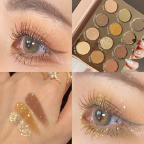 2020 new eye shadow flash powder pearlescent waterproof parity student niche brand net red eye shadow plate ins Super fire