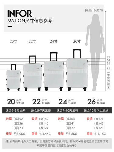 Playboy, универсальный прочный чемодан, коробка, 20 дюймов