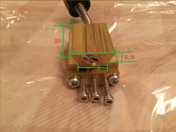 Copper graft clip prefix slot Day one HP501 HP241B ribbon coder word pellet print head rack 2*4