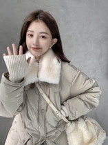 Big joy homemade private jacket down jacket | 90 white duck down windproof and cold resistant fashion long sleeve down jacket