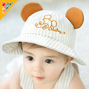 宝宝夏季薄款防晒太阳帽