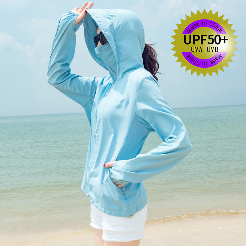 Sunscreen women's 2022 new summer Korean version all-match anti-UV thin sunscreen shirt sunscreen short coat