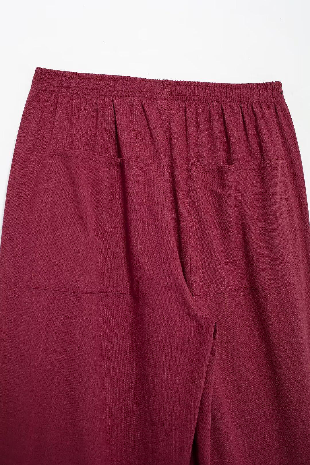 Стильные костюмы kaslead 新款 女装 欧美风双襟和服式外衣休闲裤 5427743 5427431