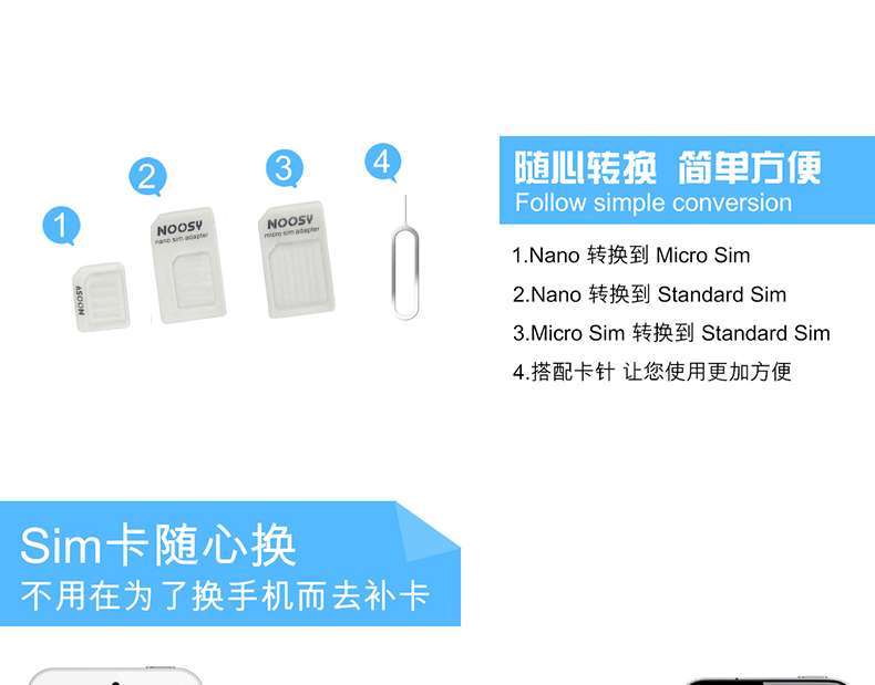 Adaptateur pour cartes SIM - Ref 312789 Image 3