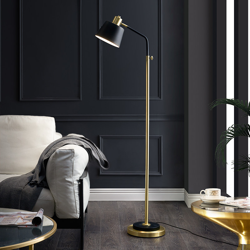 Nordic Floor Lamp Bedrooms Living Room Sofa Side Creativity Ins Wind Advanced Sensations Nets Red Light Lavish Bedside Vertical Table Lights