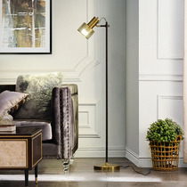 Post-modern floor lamp Bedroom living room Creative Nordic simple bedside lamp Light luxury ins wind net red vertical table lamp