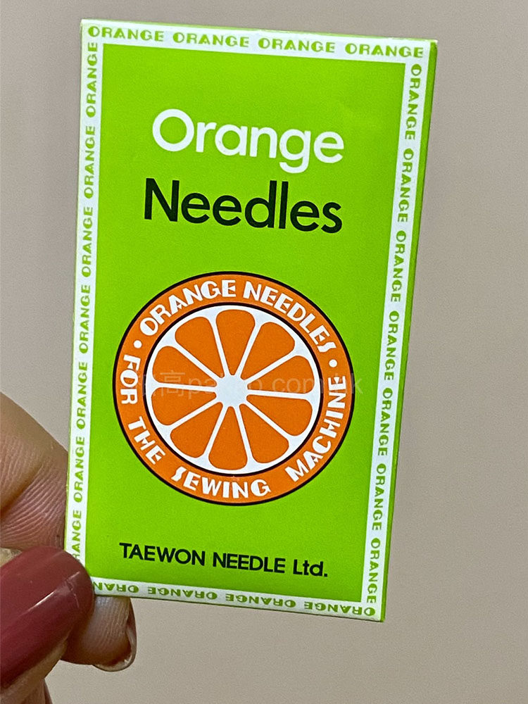 Original orange brand HAX1 household sewing machine needle flat sewing machine heavy machine multi-functional thin thick material organ clothing car needle recommended