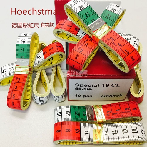 Немецкая радуга широкая кожная линейка Hoechstmass Home Швейная режущая линейка резки Рекомендация по весовой одежде.