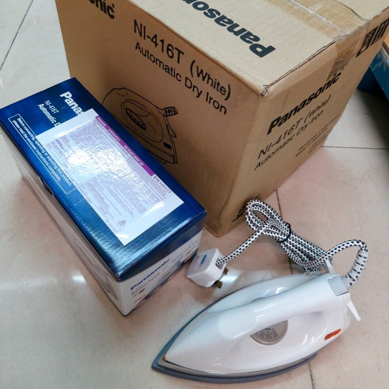 Imported Japan NI-416T Panasonic Roxy brand ironing leather industry Teflon non-stick bottom plate dry iron