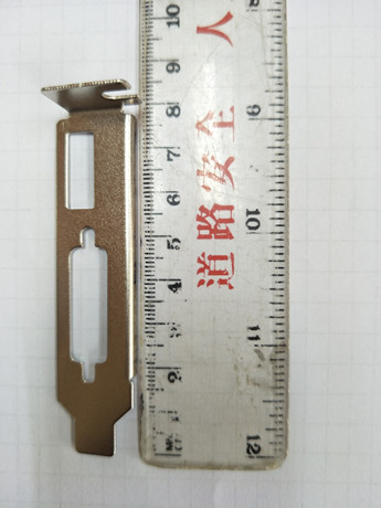 DVI HDMI short half-height knife card graphics card baffle baffle Lenovo HP Dell small chassis