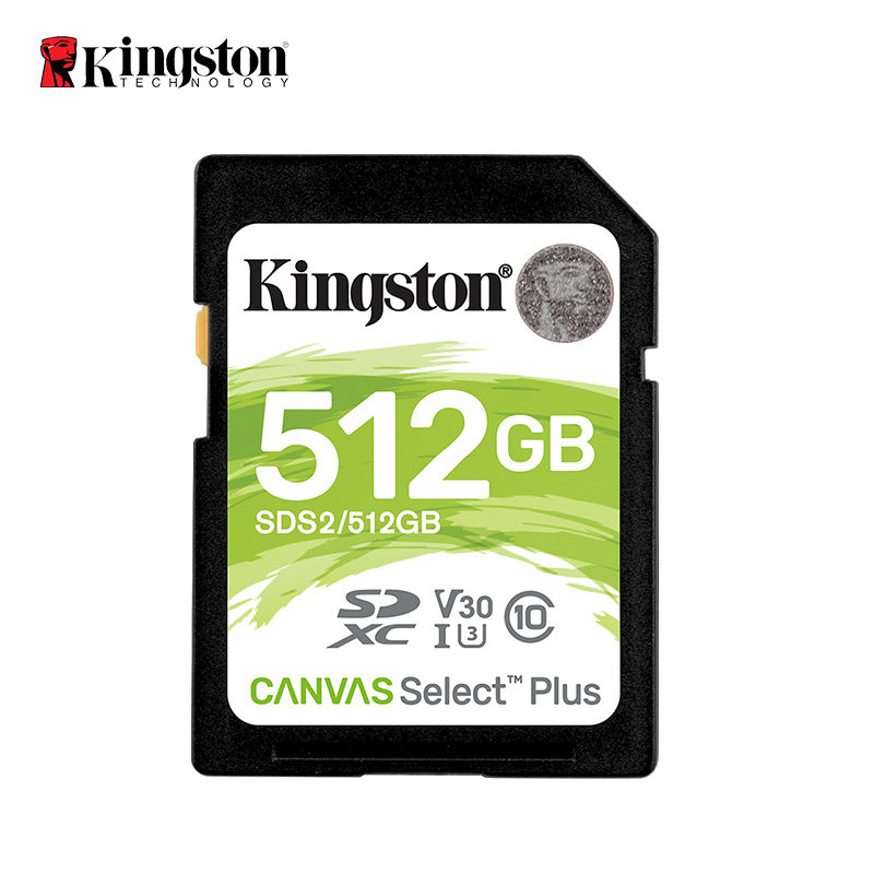 Карта памяти Kingston Canvas Select Plus SDXC 512GB