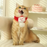 Pet New Geed April Barn Biblona Kitten Новый год кошка и кошачья украшение Baste Dog Dog Winter Mes.