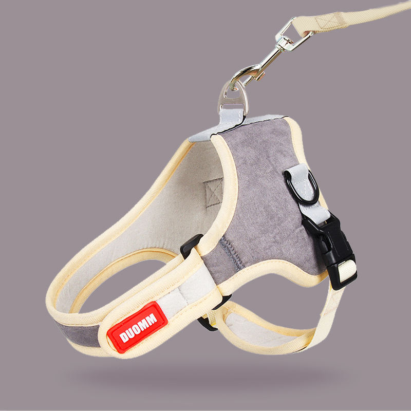 Dog traction rope small dog medium dog walking dog rope dog chain Chest Holding Baby Bag Vest Type Pet Teddy Supplies