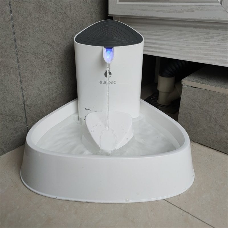 Kitty Water Dispenser Automatic Cycle Water Drinker Flowing Live Water Cat Cat Water Basin Feed Water Theist Pooch Pet Supplies