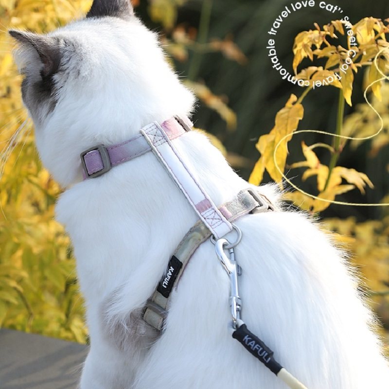 Kitty Traction Rope for cat ropes Cat Rope Walk Cat Rope Young Cat Anti-Escape for exclusive walking dog vest-style Puppy Supplies
