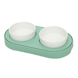 Керамическая двойная миска для домашних животных Teddy, корм для собак и резервуар для воды, закуски для котят и защита от воды, миска для риса шейного позвонка