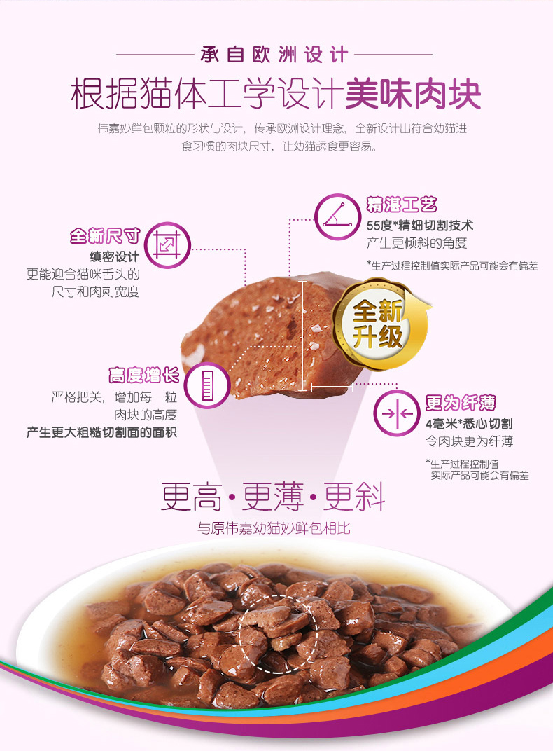 Weijia mèo con mèo thịt bò tươi gói 85g12 gói mèo hộp thức ăn ướt mèo đóng hộp Garfield gấp tai mèo ăn nhẹ - Đồ ăn nhẹ cho mèo thức ăn cho mèo royal canin