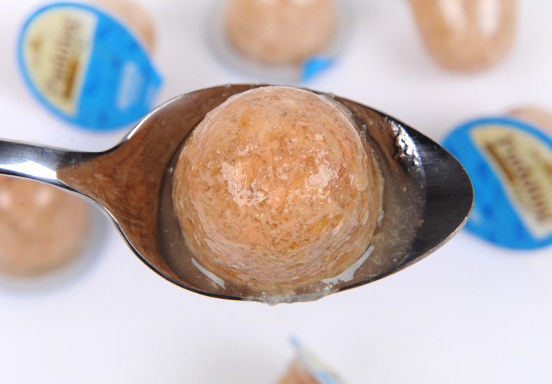 Cát đen thưởng mèo pudding 6 gói mèo ăn nhẹ thú cưng thức ăn ướt mèo tươi gói mèo đóng hộp đa hương vị 48 viên - Đồ ăn nhẹ cho mèo hạt minino