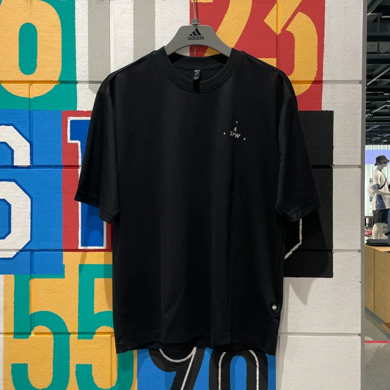 Спортивная дышащая футболка с коротким рукавом для отдыха Adidas