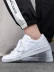 Giày nữ Nike chính hãng 2020 Mùa hè Giày trắng nhẹ thoáng khí mới Giày thể thao 312498-129 - Dép / giày thường