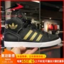 Giày thể thao nữ Adidas clover giày cao cổ giày da bình thường 2019 xuân EE3823 3824 giày thể thao nữ trắng